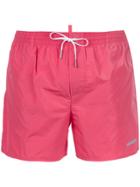 Dsquared2 Icon Swim Shorts - Pink & Purple