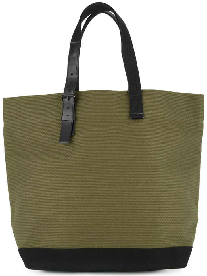 Cabas Classic Shopper Tote - Green
