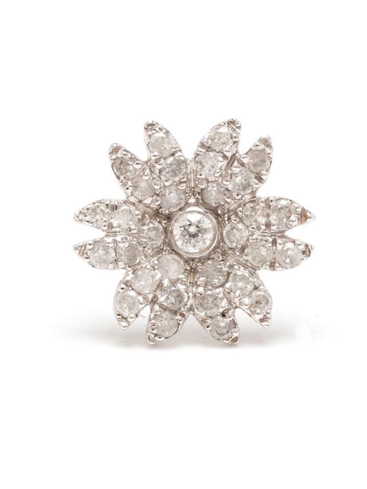 Yvonne Léon Diamond Flower Stud Earring