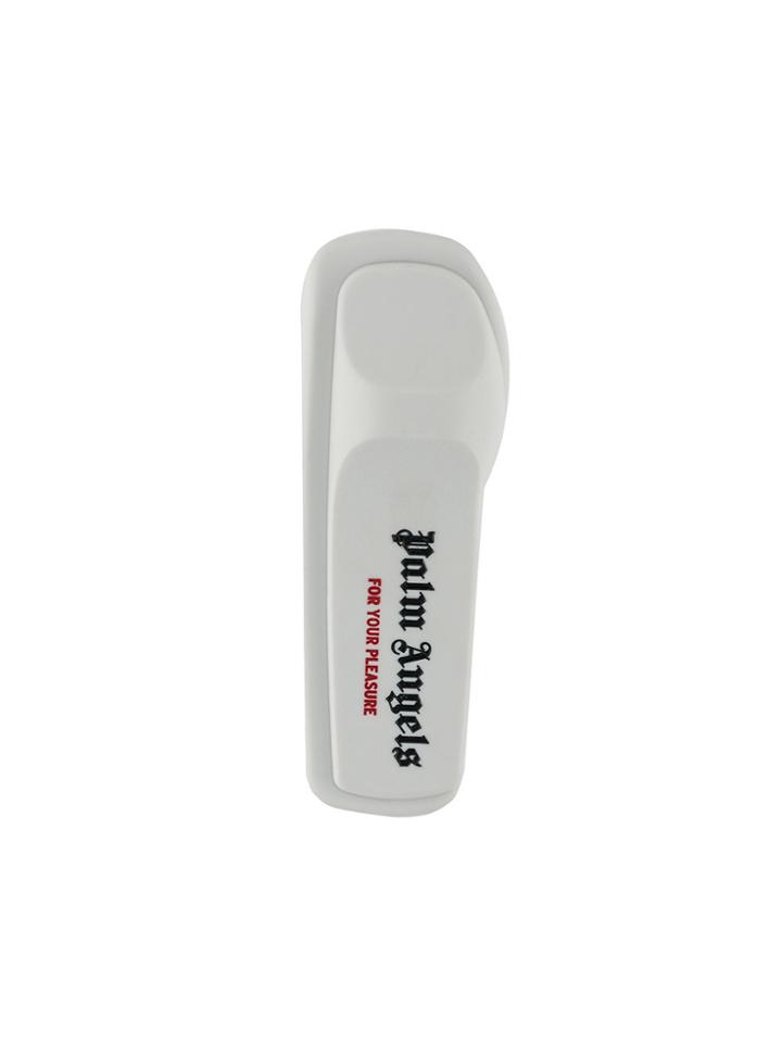 Palm Angels Logo Printed Pin - Grey