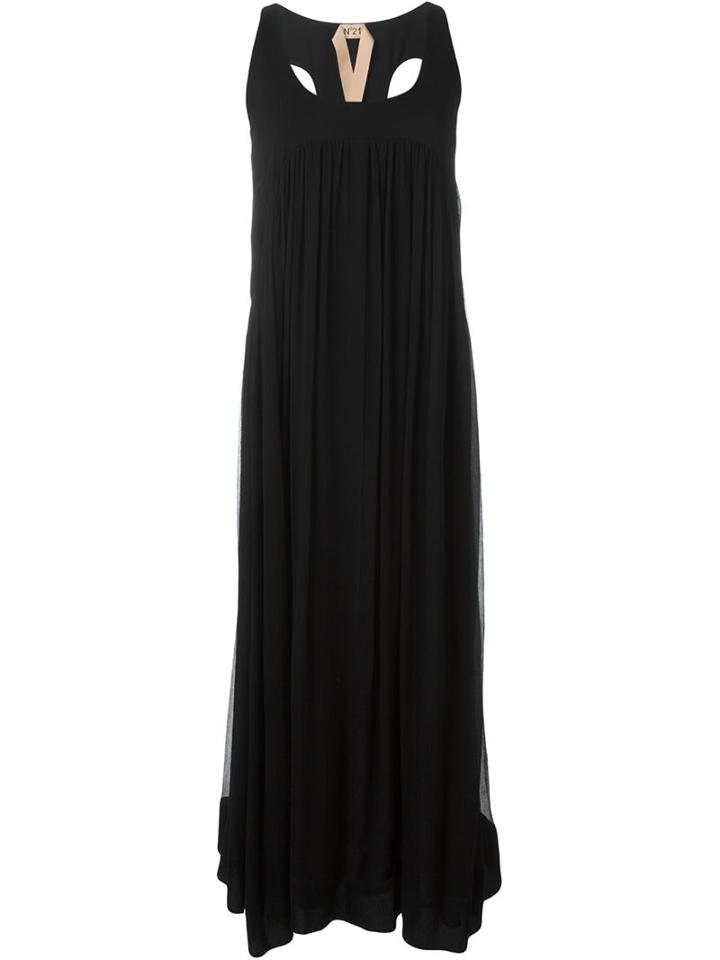 No21 Pleated Maxi Dress