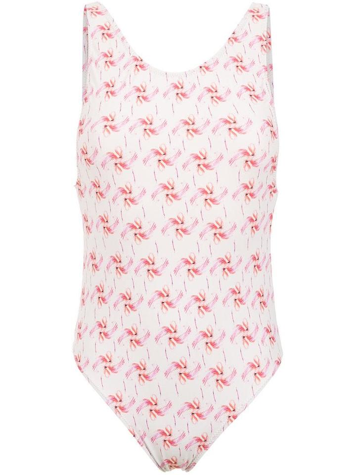 Olympiah Flamingo Printed Swimsuit - Pink