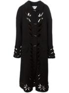 Christian Dior Pre-owned Cutout Long Coat - Brown