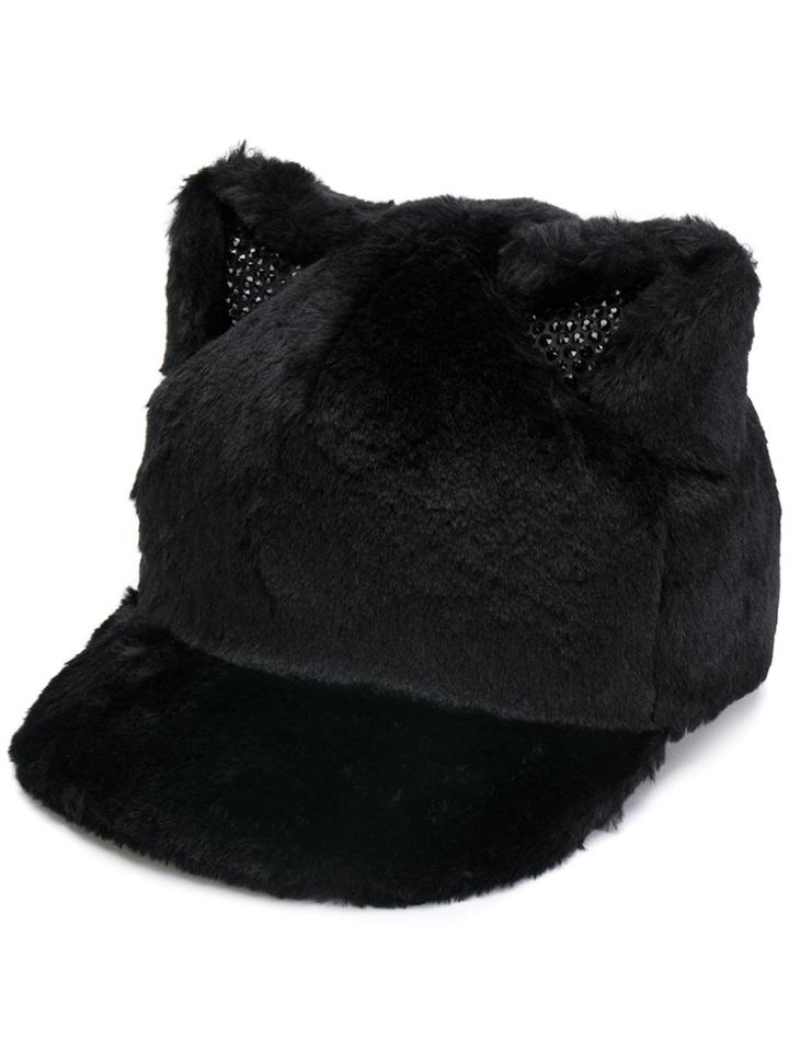Ca4la Cat Ears Cap - Black