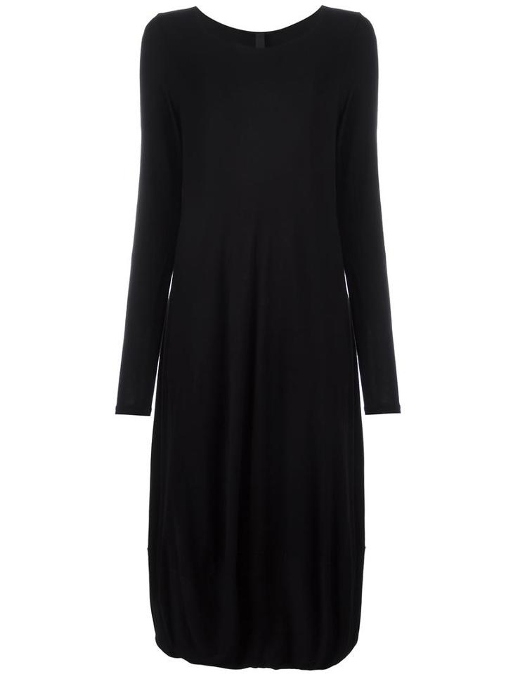 Poème Bohémien Balloon Dress, Women's, Size: 42, Black, Viscose/wool