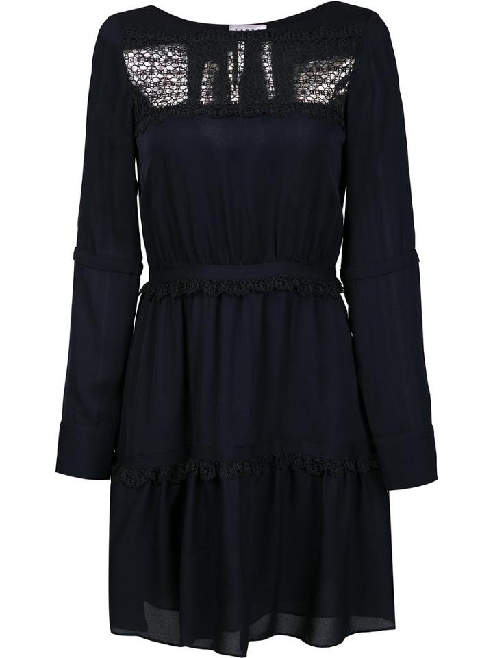 Tanya Taylor 'darby' Dress, Women's, Size: 4, Blue, Silk/polyester