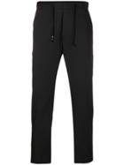The Silted Company Side Stripe Trousers - Black