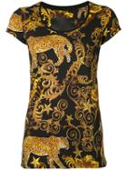 Philipp Plein - Barok T-shirt - Women - Cotton - S, Black, Cotton