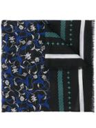 Haider Ackermann Floral Print Scarf - Black