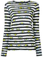 Proenza Schouler Long Sleeve Crewneck Top - Multicolour