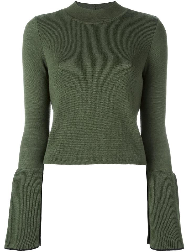 Circus Hotel 'aida' Turtleneck Jumper, Women's, Size: 42, Green, Merino