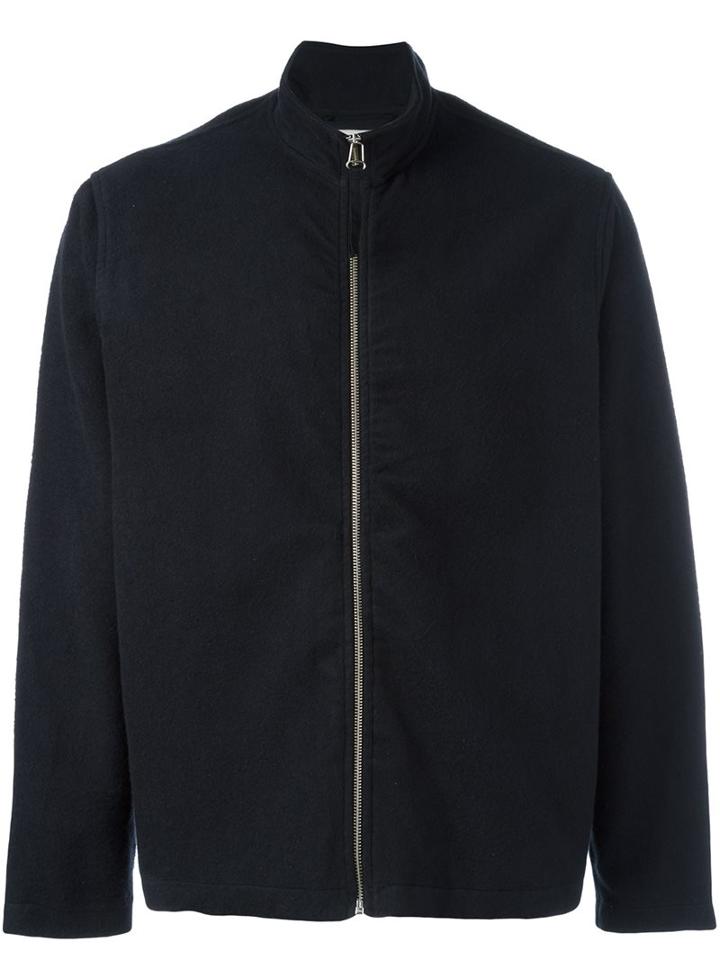 Our Legacy Zipped Boxy Jacket, Men's, Size: 50, Black, Cotton