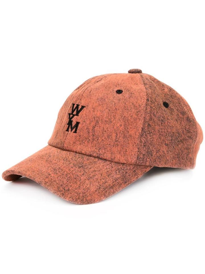 Wooyoungmi Wym Denim Cap - Red
