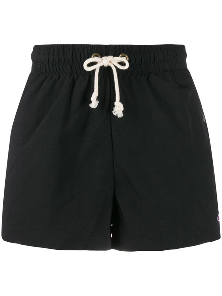 Champion Logo Swim Shorts - Black