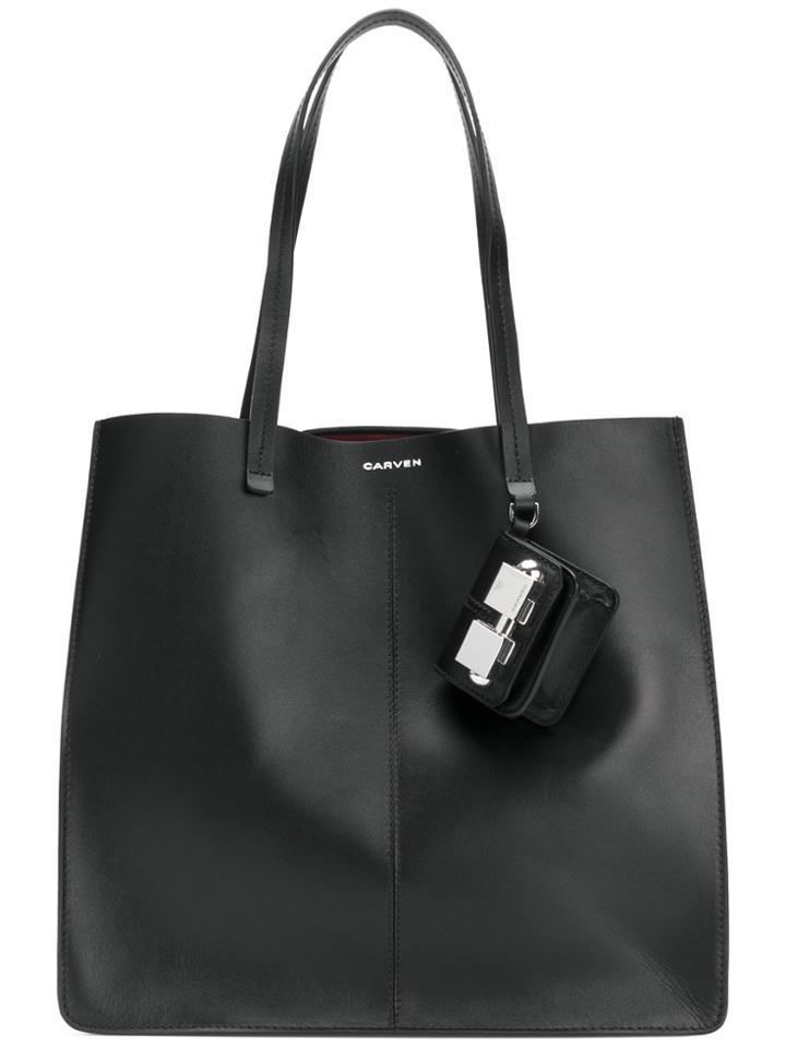 Carven Shoulder Bag - Black