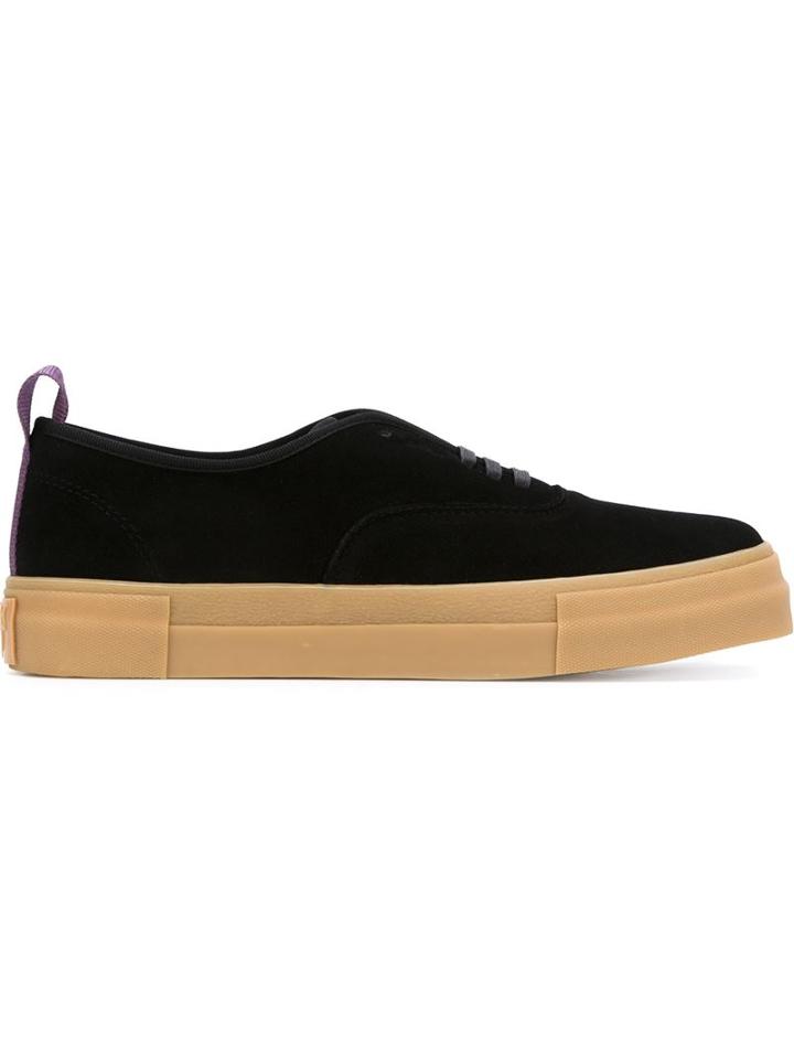 Eytys Mother Sneakers, Adult Unisex, Size: 44, Black, Cotton/rubber/suede