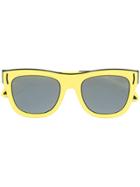 Givenchy Eyewear Square Tinted Sunglasses - Yellow