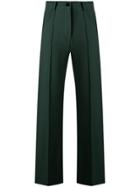 Roberto Collina Cropped Flared Trousers - Green