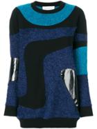 Gianluca Capannolo Patched Marble Knit Sweater - Multicolour