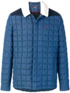 Perfect Moment Ski Quilted Denim Jacket - Blue