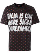 Dolce & Gabbana Italia Is Love Print T-shirt
