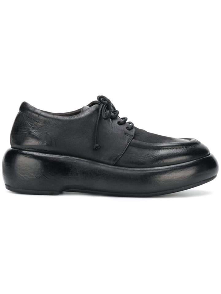 Marsèll Lace-up Thick Sole Shoes - Black