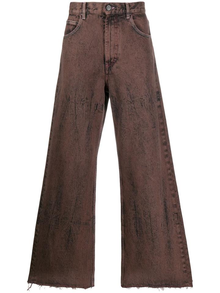 Marni Wide-leg Jeans - Brown