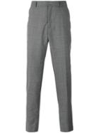 Ami Paris Straight Fit Trousers - Grey