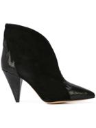 Isabel Marant Panelled Ankle Boots - Black
