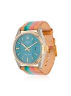 La Californienne Multicoloured Rolex Marine 36mm Watch - Blue