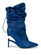 Unravel Project Scrunched Boots - Blue