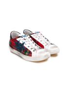 2 Star Kids Teen Lace-up Sneakers - Red