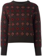 Each X Other 'intarsia' Jumper, Women's, Size: Large, Brown, Wool