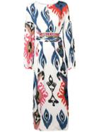 Bazar Deluxe Tribal Print Dress - White
