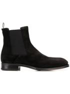 Alexander Mcqueen Side Elasticated Panel Boots - Black