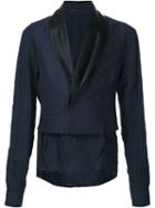 Haider Ackermann Shawl Collar Cropped Blazer