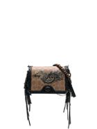 Coach Dinky 19 Signature Canvas Bag With Tattoo - Nude & Neutrals