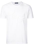 Roar Peace Detail T-shirt, Men's, Size: Ii, White, Cotton