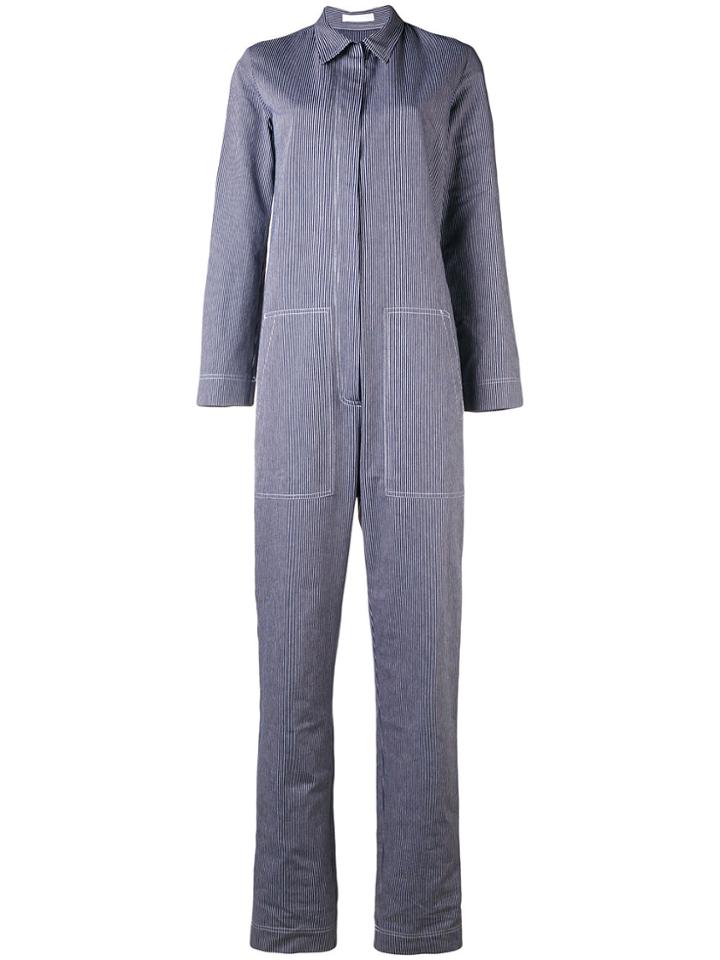 Peter Jensen Striped Boiler Suit - Blue