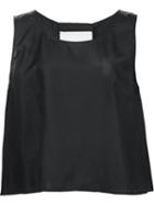 Toogood 'model' Tank Top, Women's, Size: 3, Black, Silk/cotton