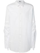 Lost & Found Rooms - Layered Shirt - Men - Cotton/spandex/elastane - S, White, Cotton/spandex/elastane