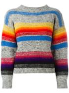 Kansai Yamamoto Pre-owned Striped Pattern Jumper - Multicolour