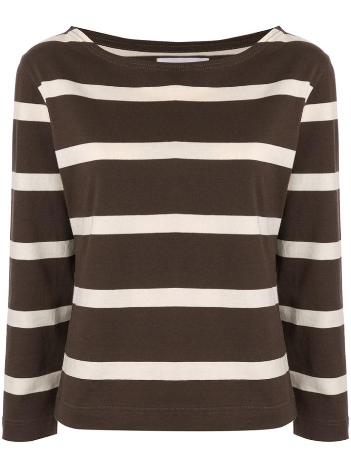 Margaret Howell Striped Print T-shirt - Green