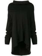 Zambesi Oversized Long-line Sweater - Black