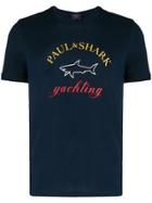 Paul & Shark Logo T-shirt - Blue