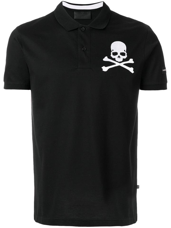 Philipp Plein Double Colors Polo Shirt - Black