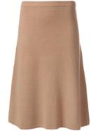 's Max Mara High Waisted Skirt - Brown