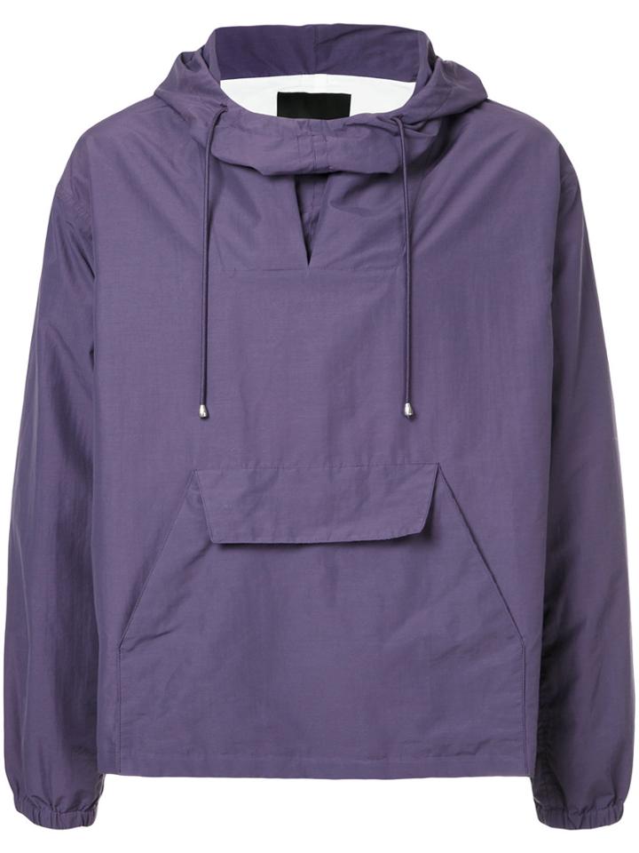 Unused Pull-over Hooded Jacket - Pink & Purple