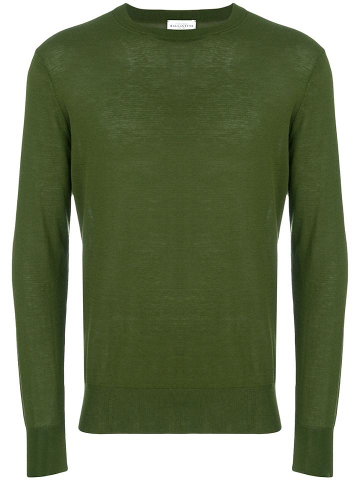 Ballantyne Crew Neck Sweater - Green