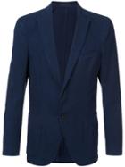 Officine Generale - Classic Blazer - Men - Cotton - 46, Blue, Cotton
